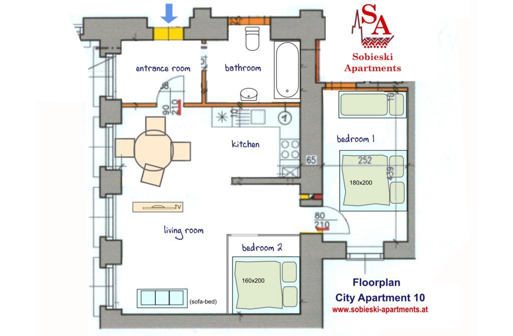 Sobieski Center Apartments Vienna Exterior photo